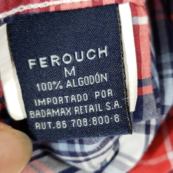 FEROUCH JEANS MEN'S SHIRTS SIZE M - Picture 14 of 15